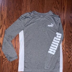 Puma Charcoal Heather Long Sleeve xl